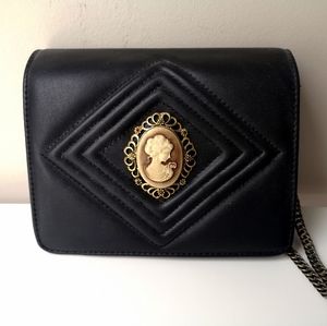 Black Vintage Crossbody Bag